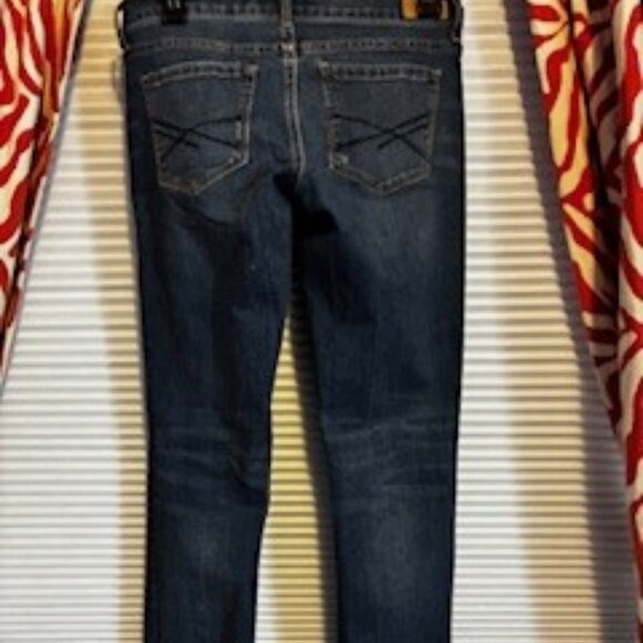 Aeropostale Skinny Jeans, size 4, slim through leg and thigh, Faded dark wash, - Picture 5 of 8